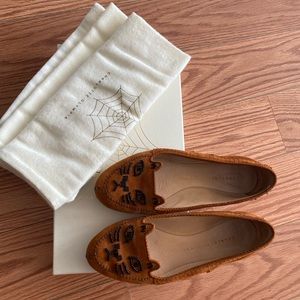Charlotte Olympia Moccasin Kitty Shoes